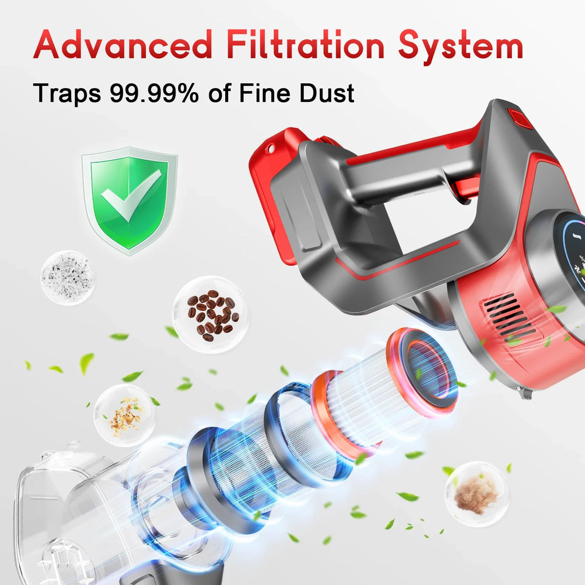 Rovanta™ V8 Max Cordless Stick Vacuum