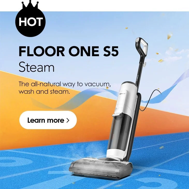 Rovanta™ HydroClean S5 Smart Wet-Dry Steam Vacuum